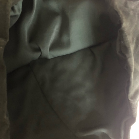 🪲 Zara Women Stunning Belted Green Suede Skirt 🪲 - Picture 11 of 12